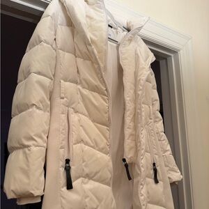 Calvin Klein Off-White Puffer Jacket